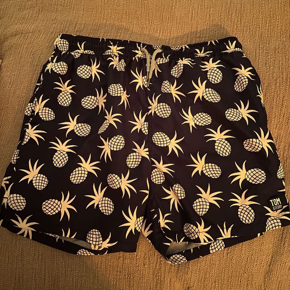 Tom and Teddy Large Men’s Pineapple Swimsuit